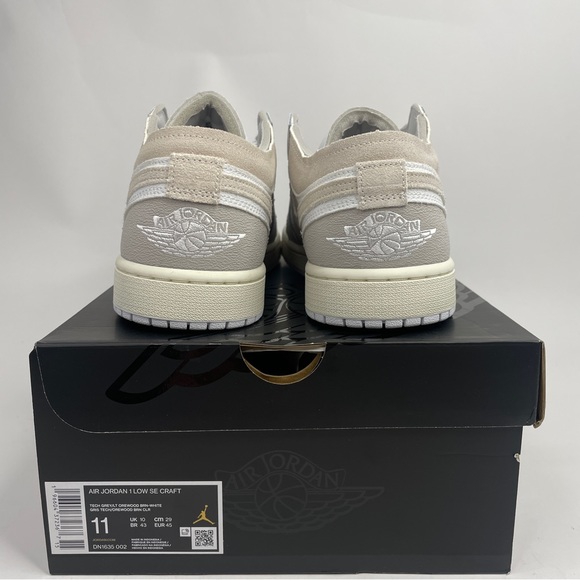 Nike Air Jordan 1 Retro Low SE Craft “Tech Grey” 2023 - Picture 4 of 4